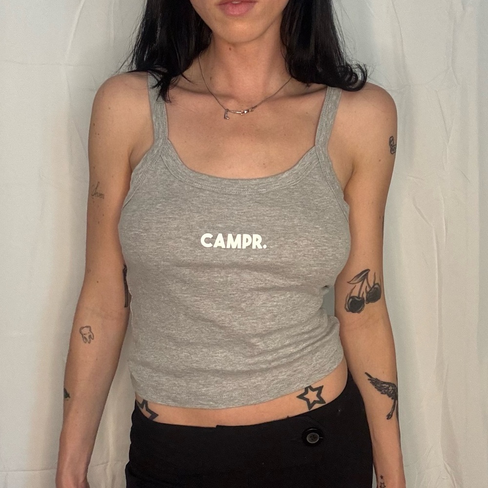 Campr Heather Gray Women's Tank Top